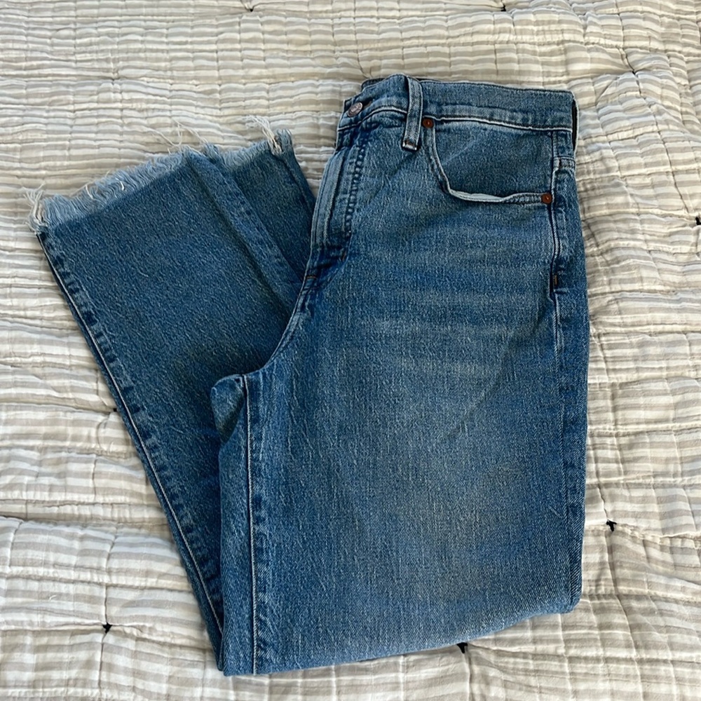 Madewell perfect vintage crop size 30